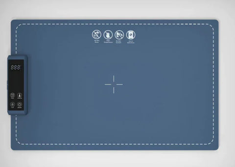 Portable Warming Trays - Navy Blue