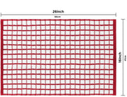 Premium Dish Towels for Kitchen with Hanging Loop 8 Pack 16x26 inch Red Color